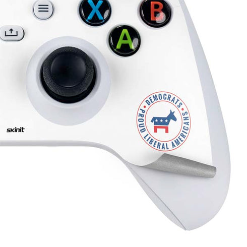 Democrat Donkey Xbox Series S Controller Skin